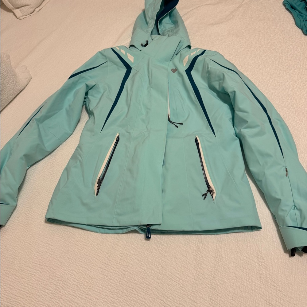 Obermeyer Light Blue Ski Jacket